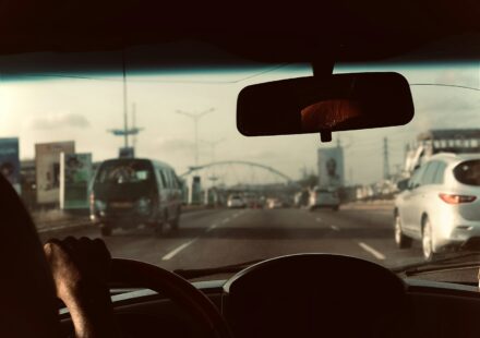 Accra road scene used for Ghana Black Stars sports news