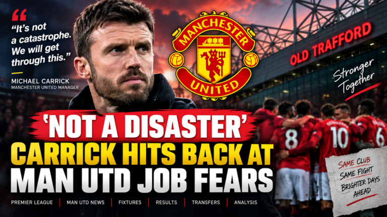 Michael Carrick Manchester United manager