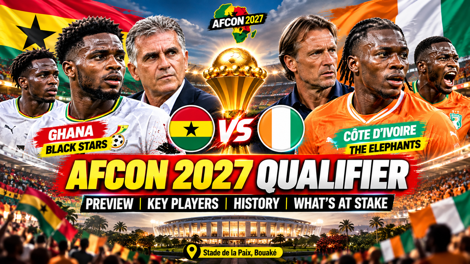 Ghana vs Côte d’Ivoire