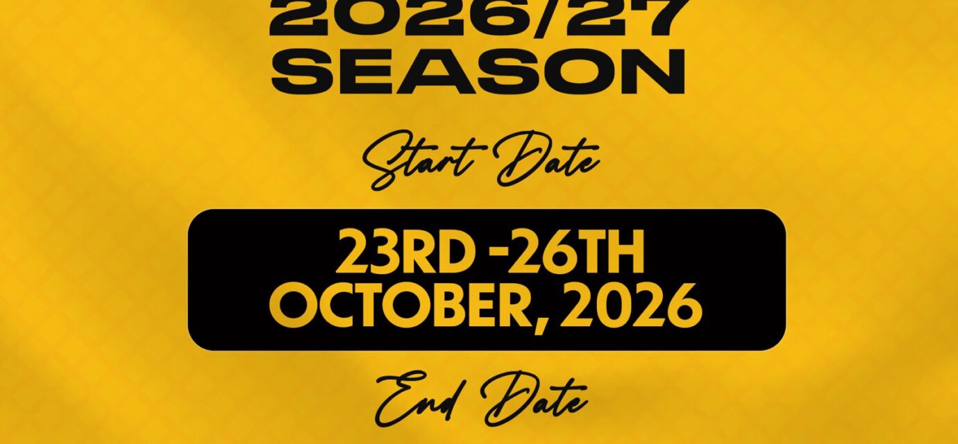 Official Ghana Football Association graphic announcing the 2026/27 MTN FA Cup season dates; not a match photograph.